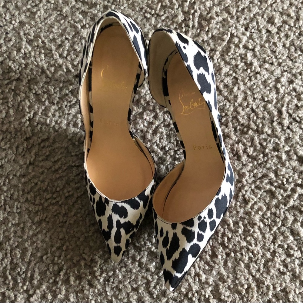 Christian Louboutin Iriza Tissu Leopardino Pump